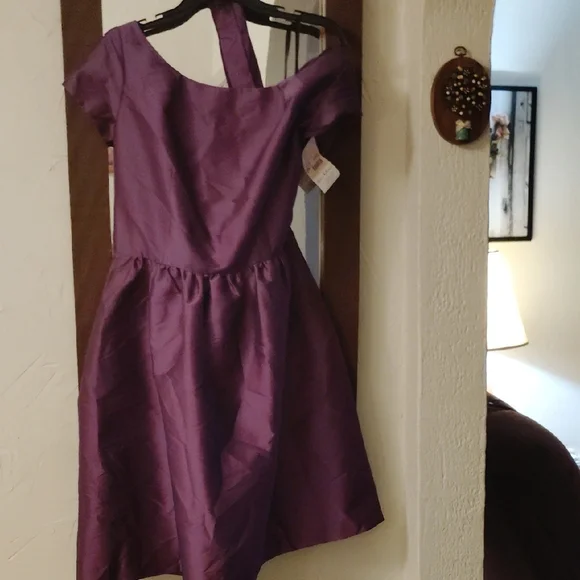 ALFRED SUNG Cardinal Dress - Picture 1 of 4